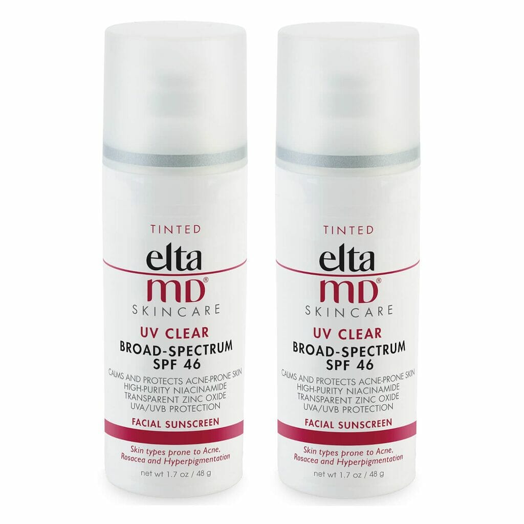 EltaMD skin care UV clear broad spectrum spf 46 sunscreen